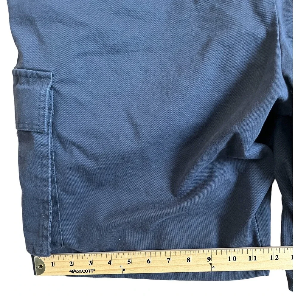 Dockers Cargo Shorts Mens 42 Slate Blue Cotton Outdoor Hiking Campcore Casual